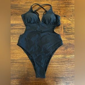 Women's Cutout Back Crisscross
One Piece Swimsuit - Cupshe